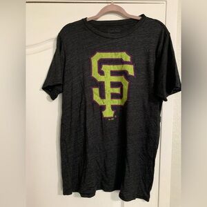 San Francisco Giants Tee with Lime & Purple Logo